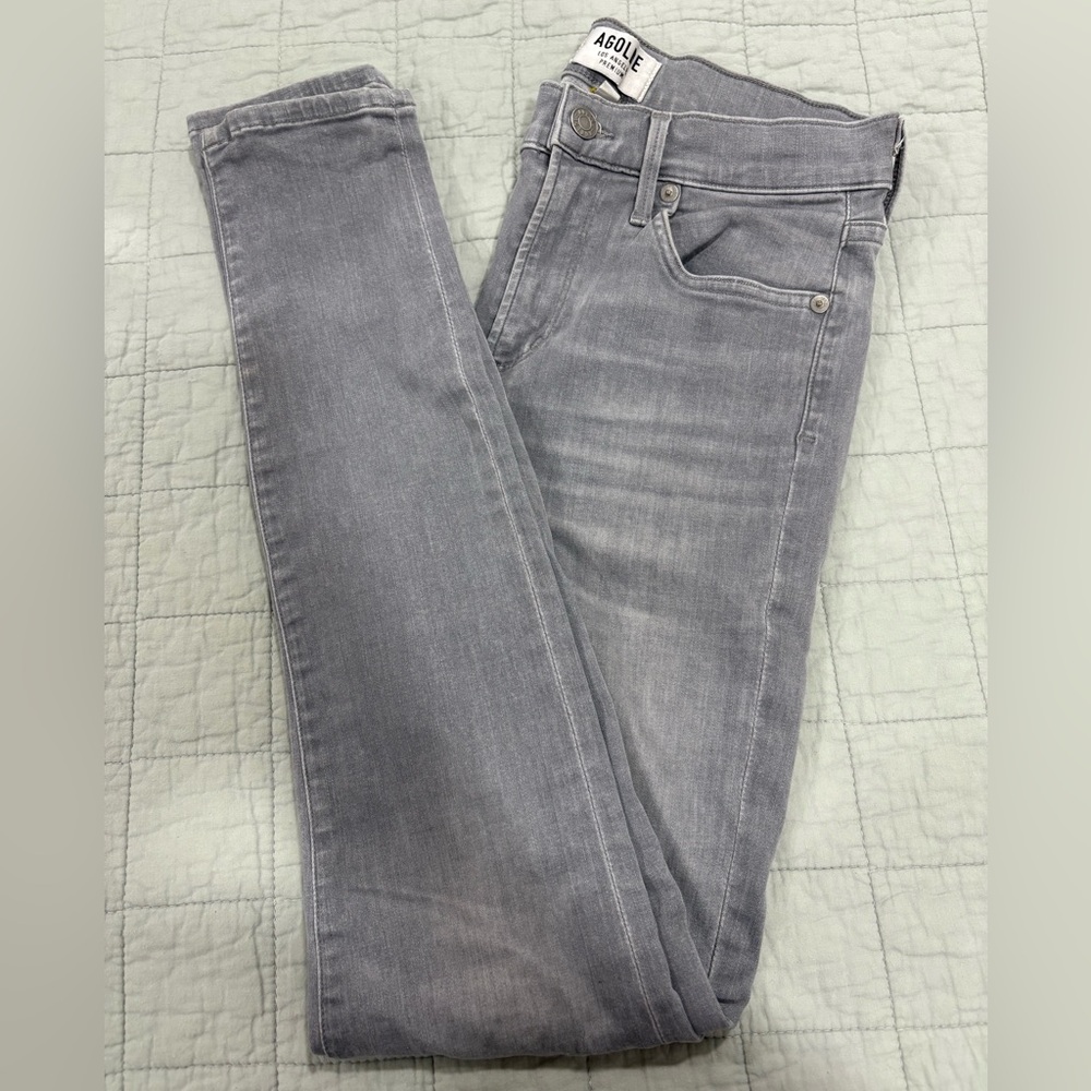 Agolde Grey Skinny Jean Size 26